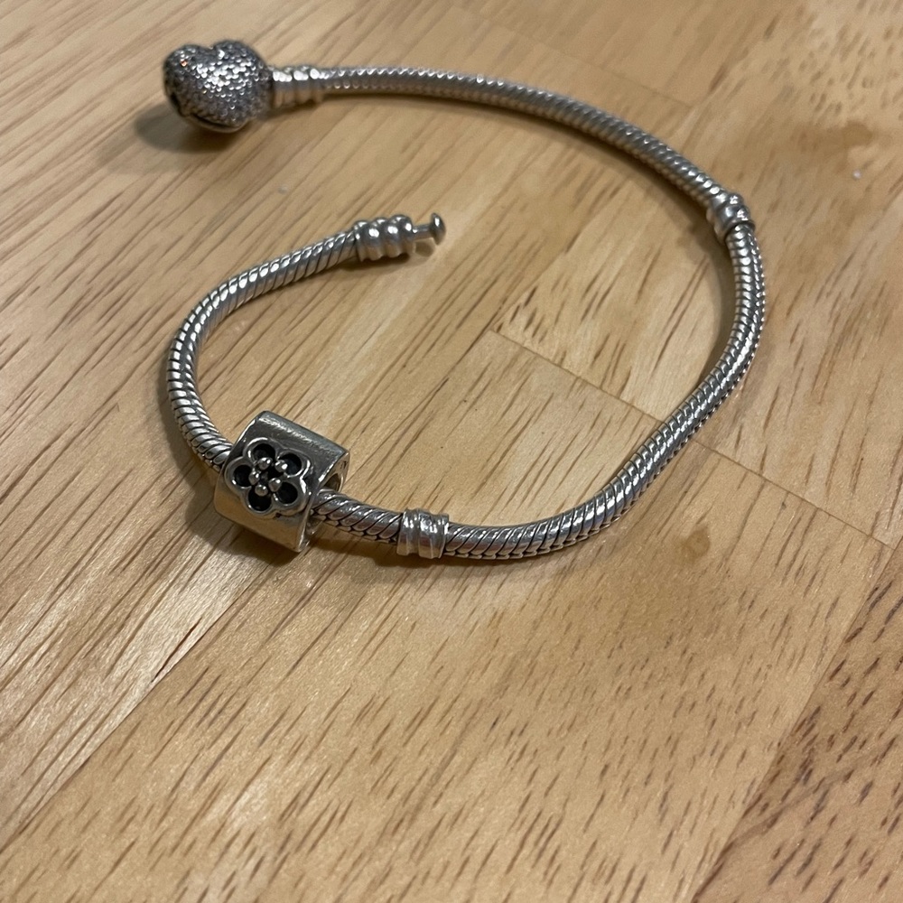 Pandora Sterling Silver Flower Charm